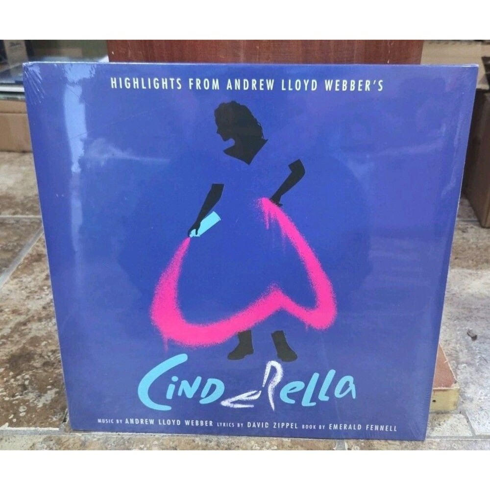 Highlights Cinderella BLUE Limted Ed. Vinyl LP Andrew Lloyd Webber